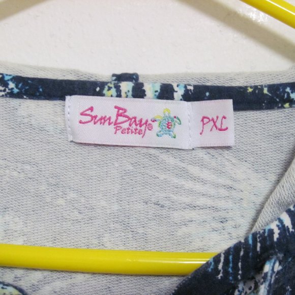 Womens Sun Bay Zip Front Jacket with Hood Blue wit - Picture 3 of 8